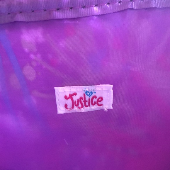 Justice tie-dye rolling suitcase - Picture 6 of 8